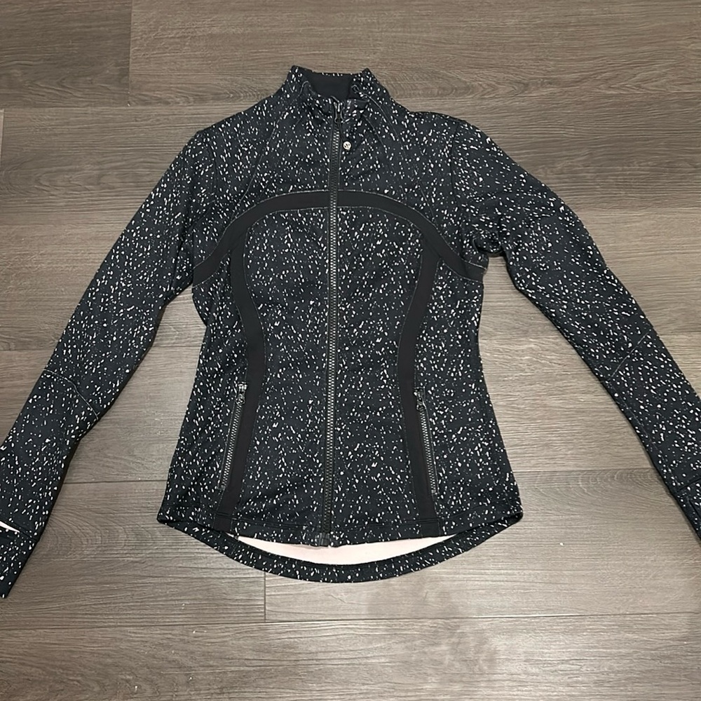 Lululemon Define Jacket - Black and Pink